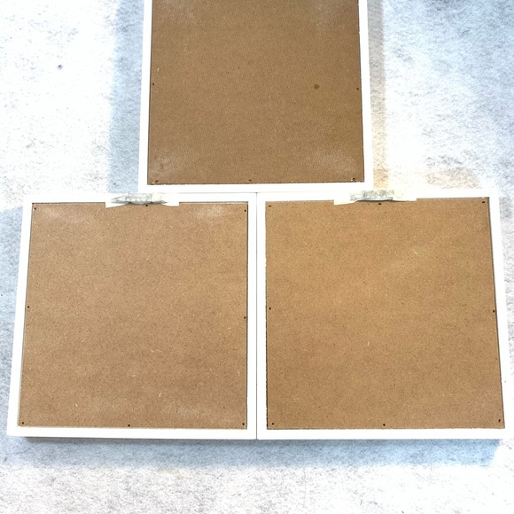 Set of 3 Tide And Tales Pastel Unicorn Wall Decor, 7" x 7" 3D - Picture 5 of 10